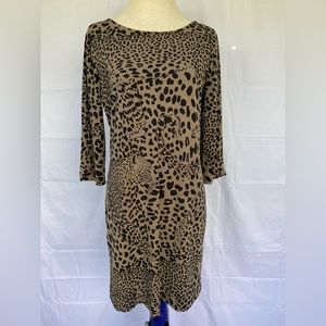 Banana Republic Small Jaguar Print Dress